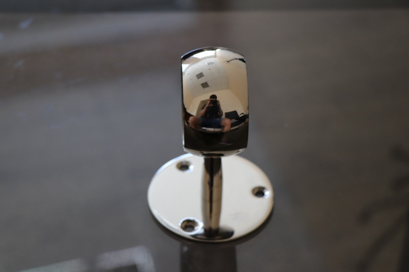 Держатель поручня Inoxstore с обхватом Ø 50,8 мм, полированный, AISI 304