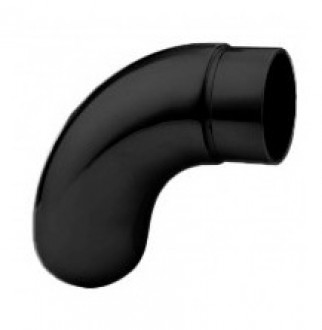 Отвод поручня оконечный Inoxstore Ø 42,4х1,5 мм,  AISI 304, матовый RAL 9005