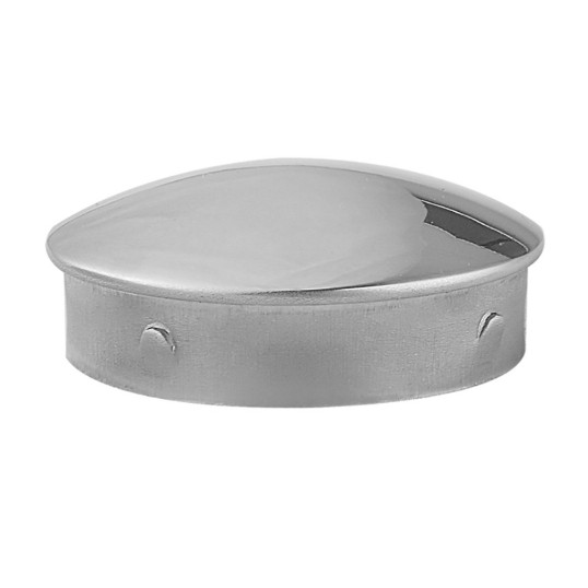 Заглушка забивная Inoxstore "Сфера" Ø 42,4х1,5 мм, полированная, AISI 304