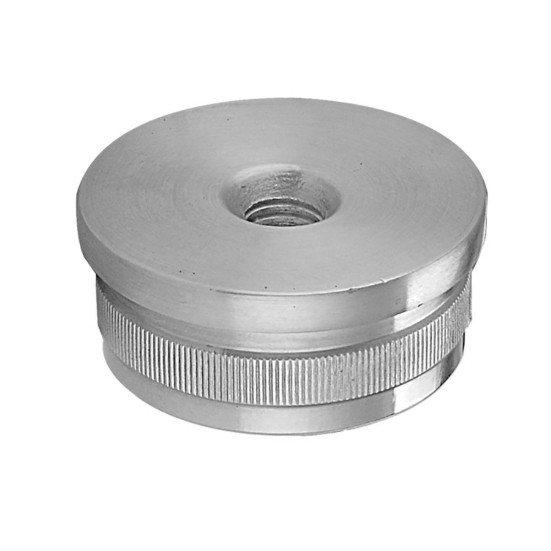 Верхний элемент Inoxstore Ø 38,1х1,5 мм, плоский, забивной, полированный, AISI 304