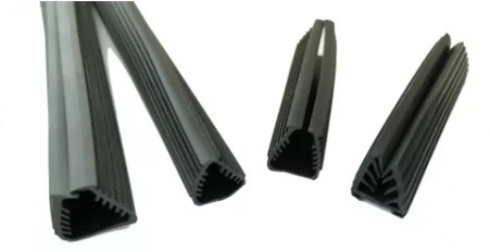 Резиновый уплотнитель для паза 14*14 мм, под стекло 10 мм