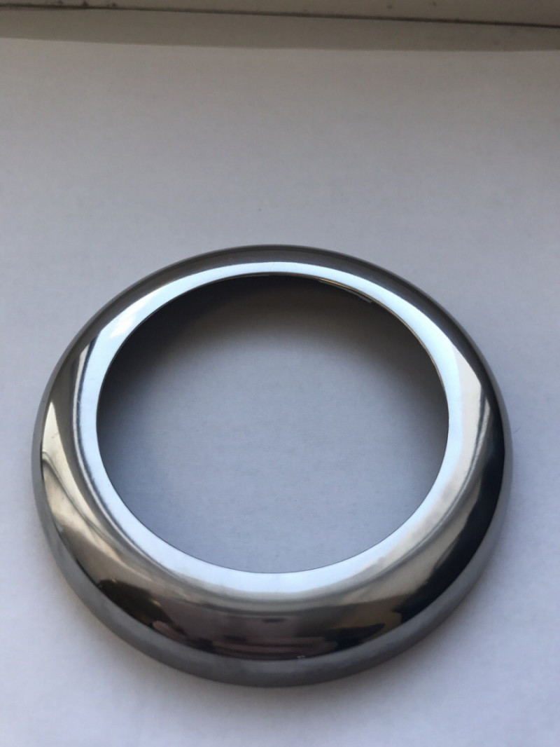 Декоративная крышка Inoxstore "Классик" Ø 75х50,8х0,5 мм, полированная, AISI 304