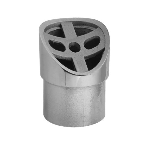 Кронштейн седловина Inoxstore 30°, Ø 38,1мм/42,4мм, полированный, AISI 304