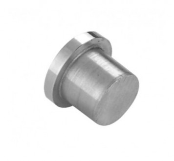 Заглушка внутренняя Inoxstore "Точка", Ø 10х1,2 мм, полированная, AISI 304