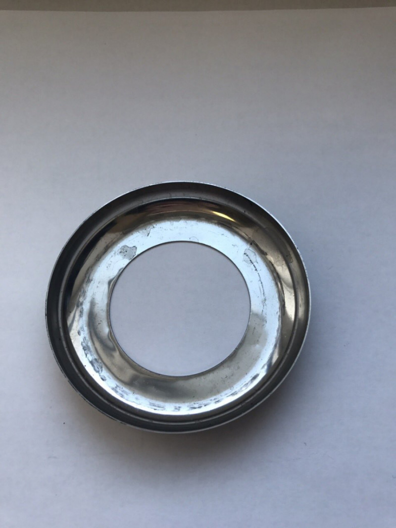 Декоративная крышка Inoxstore "Классик" Ø 75х42,4х0,5 мм, полированная, AISI 304