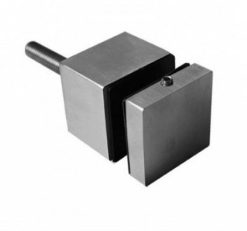 Точечное крепление Inoxstore квадрат 40х40 мм, дистанция 40 мм, полированное, AISI 304