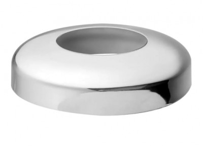 Декоративная крышка Inoxstore "Классик" Ø 80х38,1х0,8 мм, сатинированная, AISI 304