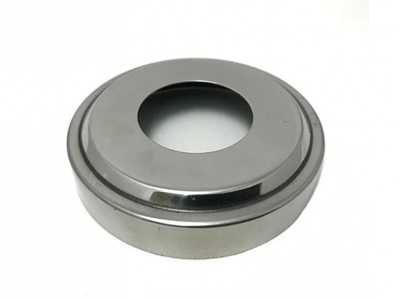 Декоративная крышка Inoxstore "Эконом" Ø 88х42,4х0,5 мм, полированная, AISI 304