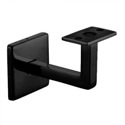 Держатель поручня Inoxstore профильный, AISI 304, матовый RAL 9005