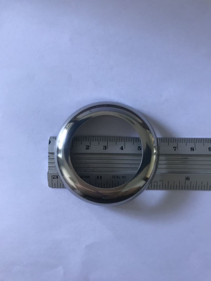 Декоративная крышка Inoxstore "Классик" Ø 60х38,1х0,4 мм, полированная, AISI 304