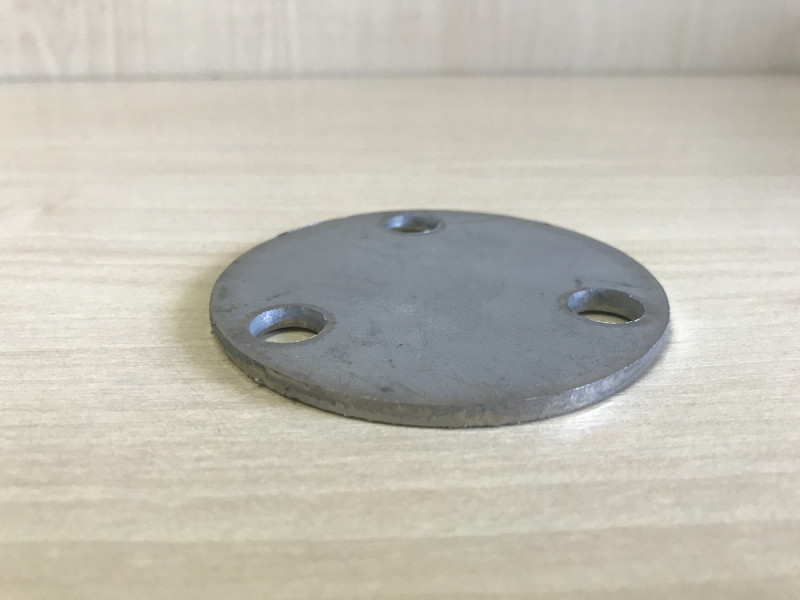 Фланец Inoxstore Ø 76х0х3 мм, отверстия М10 мм, приварной, AISI 304