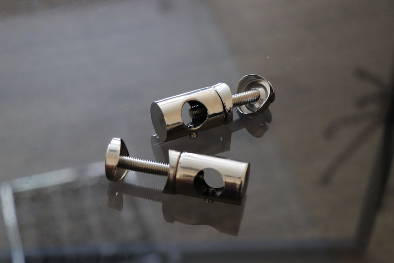 Ригеледержатель Inoxstore Ø 16х38,1 мм, штампованный, полированный, AISI 304