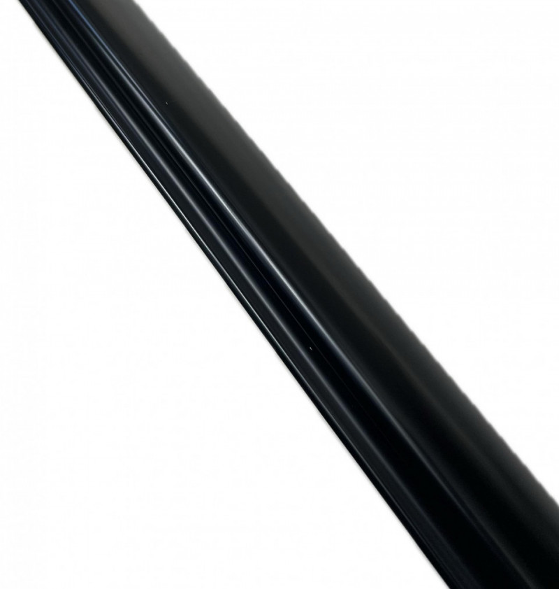 Поручень фигурный ПВХ, цвет "Черный"