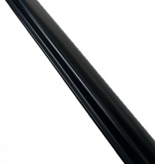 Поручень фигурный ПВХ, цвет "Черный"