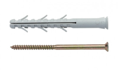 Анкер 10х115/55 нейлон, потай, цинк