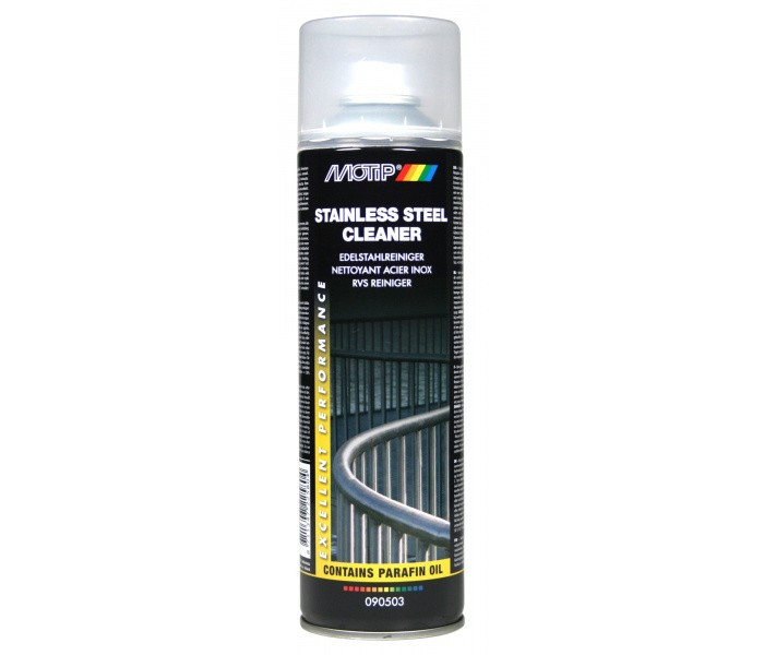 Очиститель нержавеющей стали Inoxstore Motip Stainless steel cleaner 500 мл