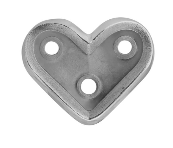 Ложемент Inoxstore угловой Ø 42,4 мм/50,8 мм, полированный, AISI 304