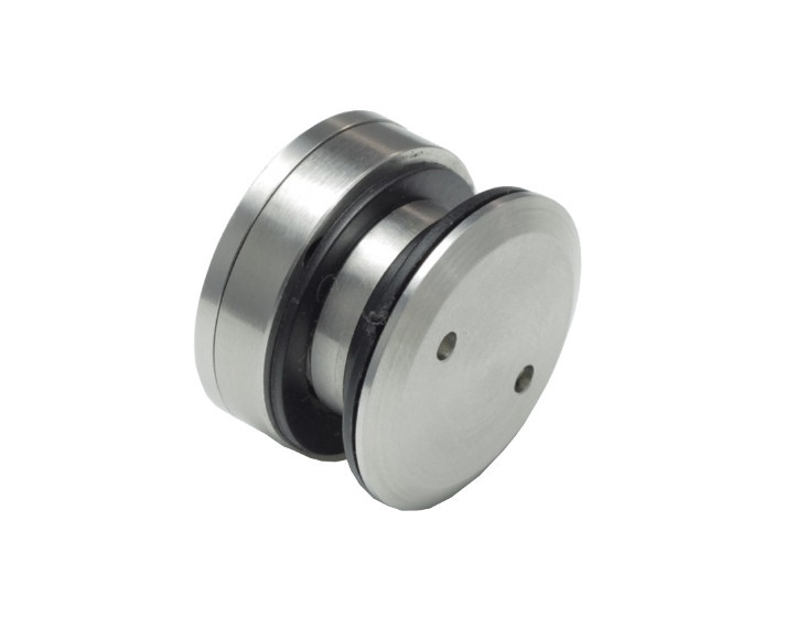 Точечный стеклодержатель Inoxstore без зенковки,  дистанция 8 -12 мм, сатинированный, AISI 304