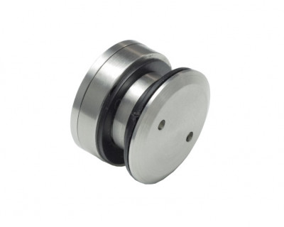 Точечный стеклодержатель Inoxstore без зенковки,  дистанция 8 -12 мм, сатинированный, AISI 304