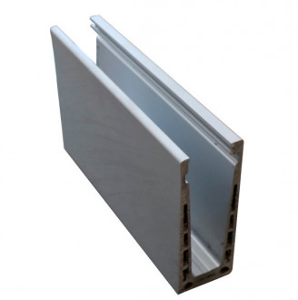 Зажимной алюминиевый профиль Inoxstore, анодированный, для стекла 10-16 мм