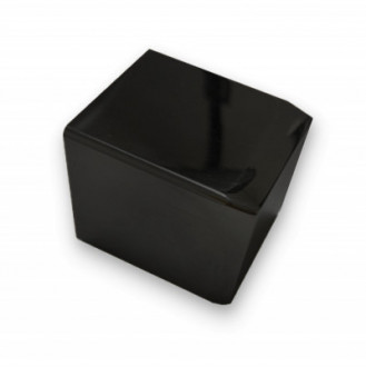 Заглушка для деревяного поручня Inoxstore 40х40 мм, AISI 304, матовый RAL 9005