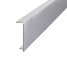 Декоративная крышка на клеммный профиль h-40, алюминий