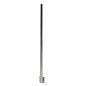 Стойка Inoxstore круглая Ø 38,1х1080 мм, с боковым креплением, полированная, AISI 304