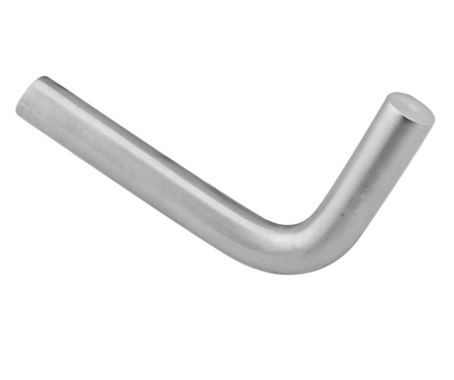Держатель поручня к стойке Inoxstore, под сварку Ø 12 мм, полированный, AISI 304