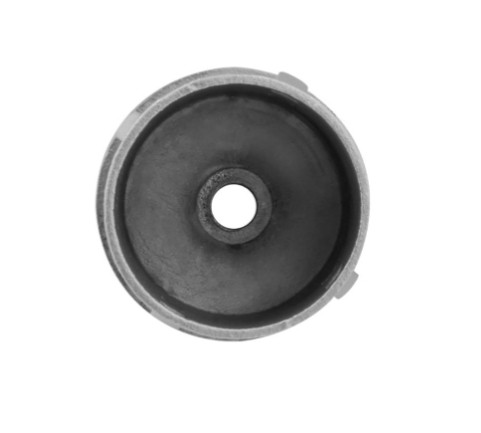 Верхний элемент Inoxstore Ø 38,1х1,5 мм, выпуклый, забивной с насечками, полированный, AISI 304