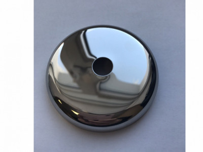 Декоративная крышка Inoxstore "Классик" Ø 75х12х0,5 мм, полированная, AISI 304