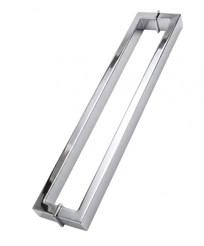 Ручка-скоба 50×25×1900 мм, односторонняя, полированная, нержавеющая сталь AISI 304
