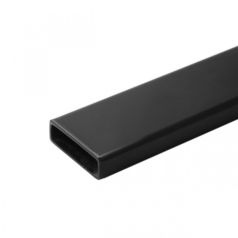Штанга труба 30х10х1,5 мм, черная, AISI 304