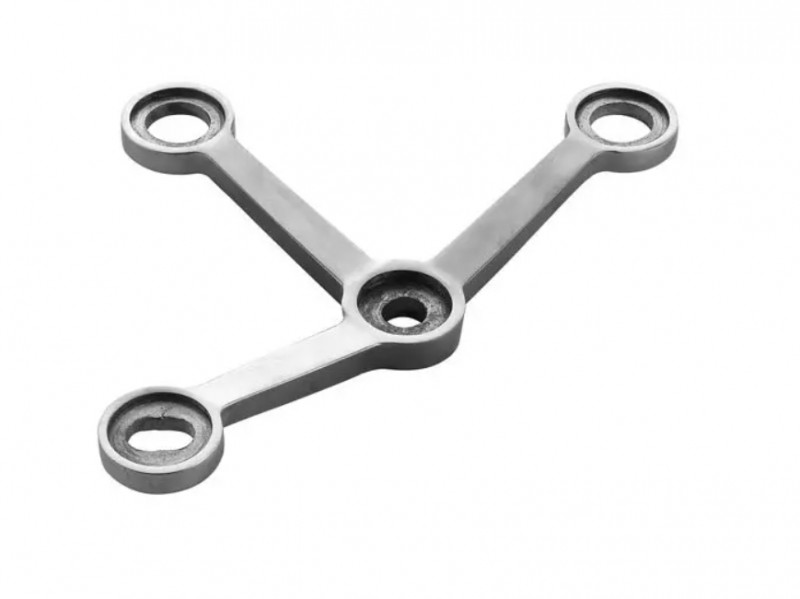 Спайдер Inoxstore тройной 200 мм, Y-образный 3х26х38 мм, сатинированный, AISI 304