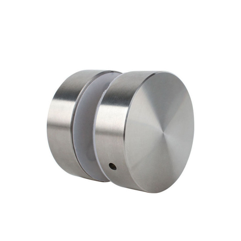 Точечный стеклодержатель ø 40х10 мм Inoxstore, сатинированный, AISI 304