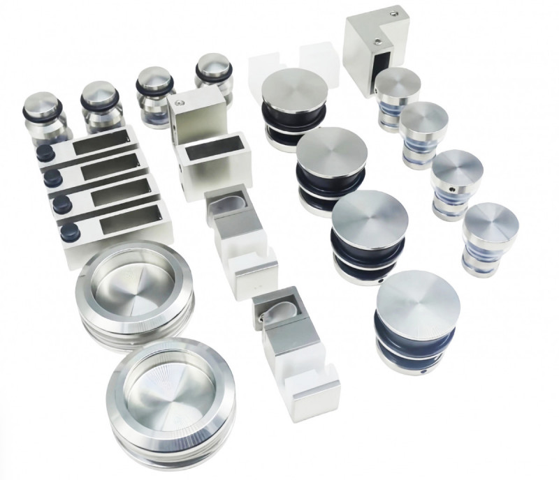 Комплект фурнитуры Inoxstore D-1 для душевой кабины, полированный, AISI 304