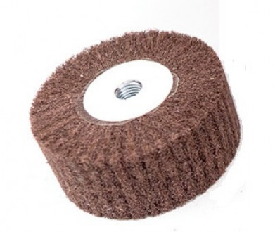 Круг лепестковый из нетканого абразивного материала 100x50хМ14 мм, P120