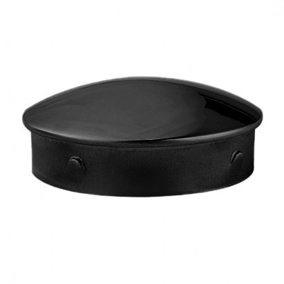 Заглушка забивная Inoxstore "Сфера" Ø 42,4х1,5 мм,  AISI 304, матовый RAL 9005