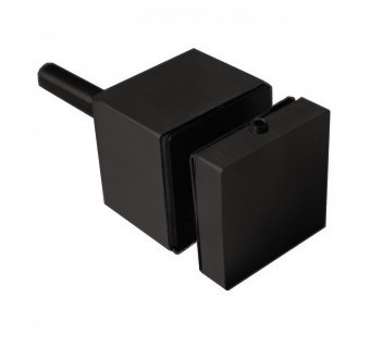 Точечное крепление Inoxstore квадрат 40х40 мм,  AISI 304, покрытие RAL 9005