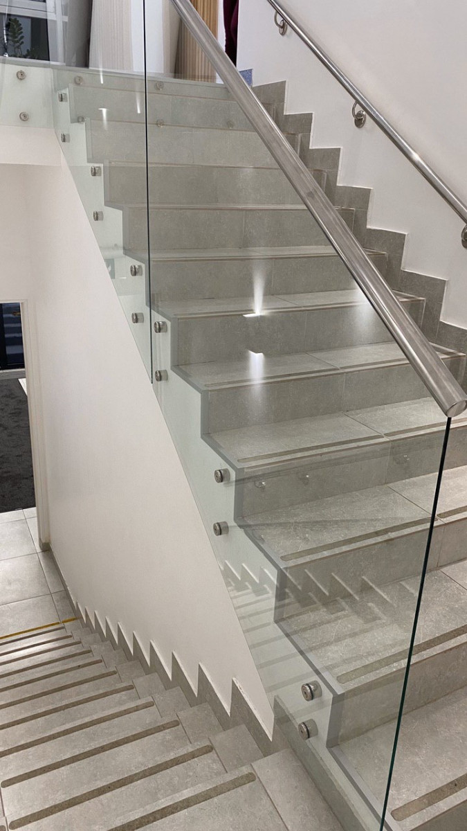 Точечное крепление стекла Inoxstore Ø 40х50 мм, "шестиграник", полированное, AISI 304