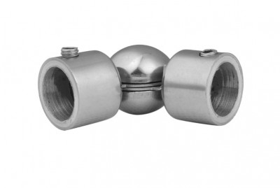 Поворот Inoxstore Ø 16 мм, штампованный, регулируемый, полированный, AISI 304