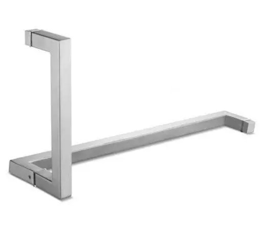 Ручка для душевой кабины 15х30х225х425 мм, полированная, AISI 304