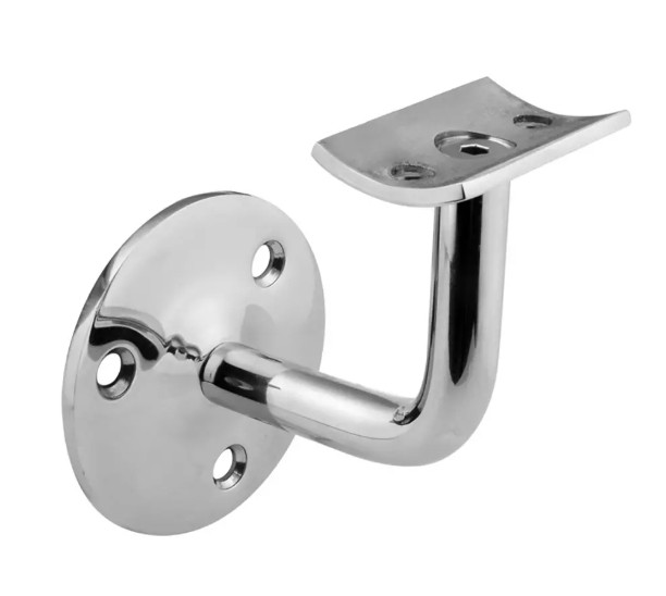 Держатель поручня Inoxstore, фланец Ø 63 мм, полированный, AISI 304