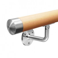 Готовый пристенный поручень