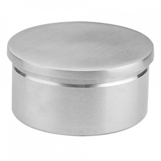 Заглушка литая Inoxstore Ø 42,4х1,5 мм, полированная, AISI 304