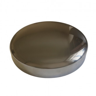 Декоративная крышка Inoxstore "Классик" Ø 75х0х0,5 мм, полированная, без отверстия, AISI 304