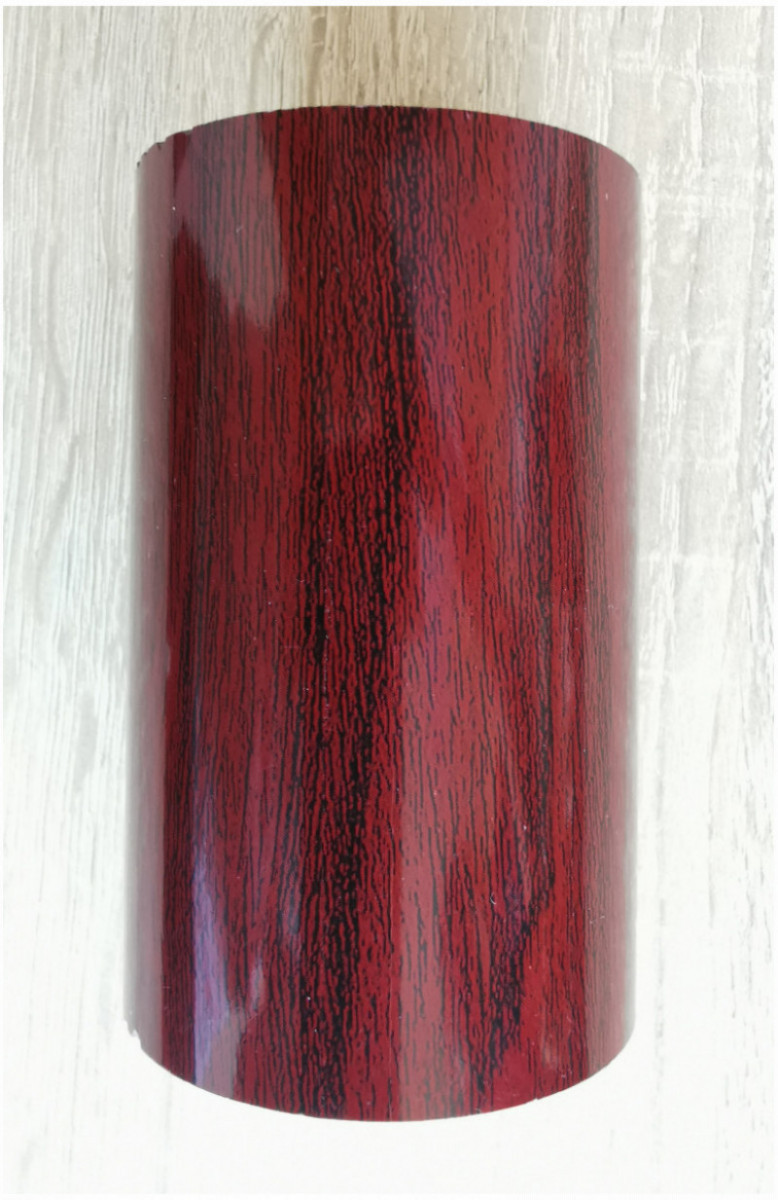 Поручень Inoxstore ПВХ, цвет "Вишня"