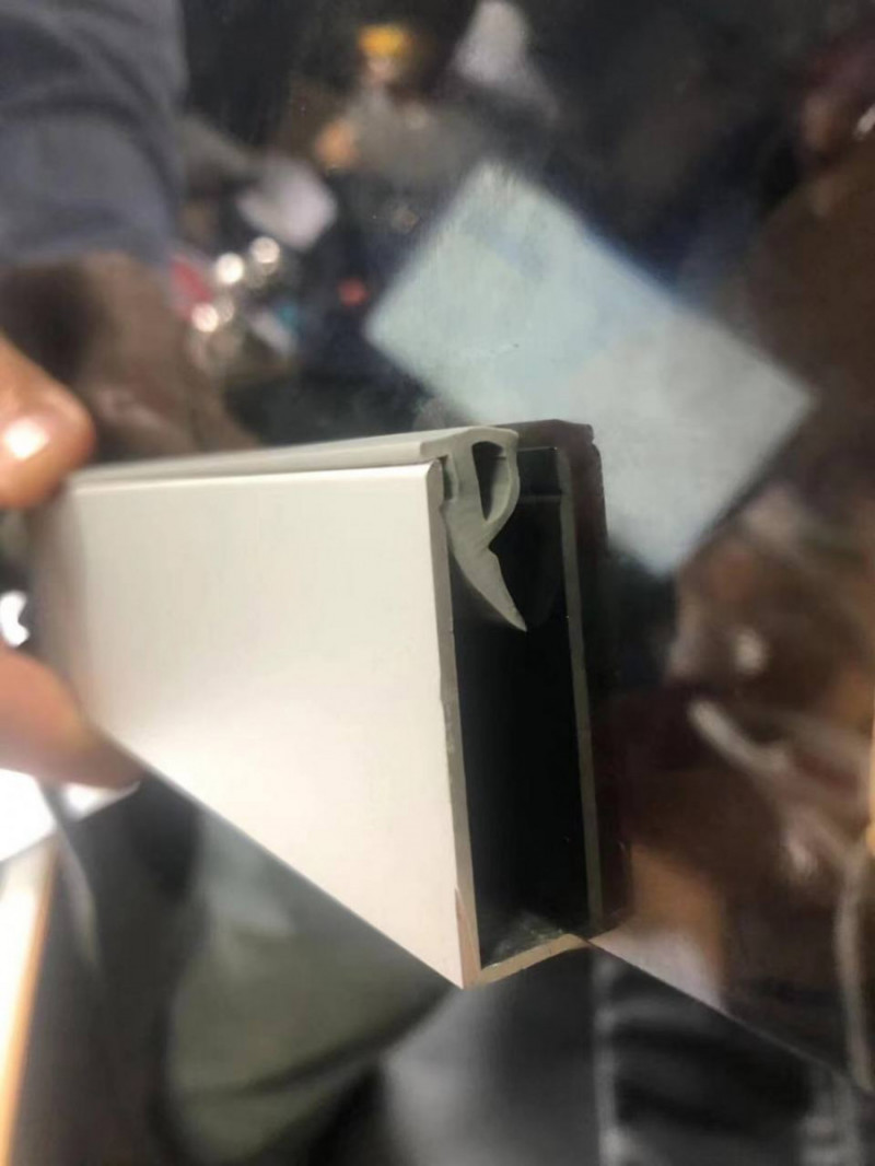 Алюминиевый профиль для душевой кабины, 36х20х1,5 мм