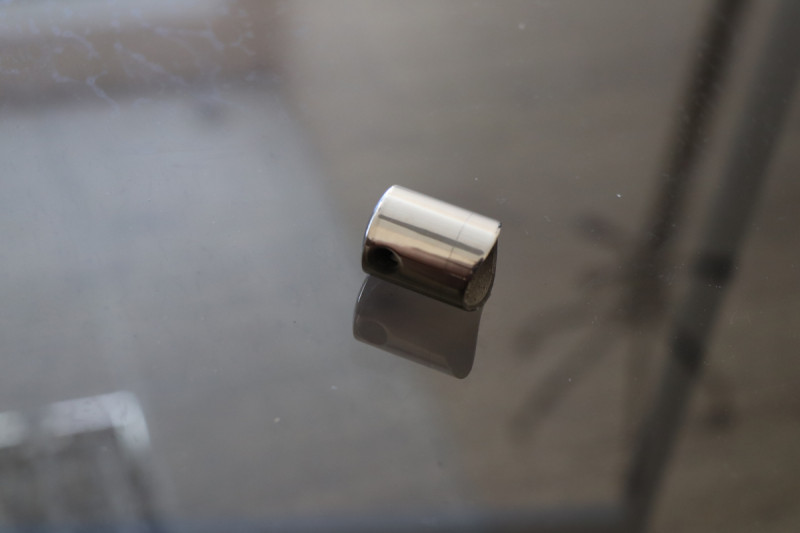 Держатель троса Inoxstore "бочка" Ø6х38,1 мм, полированный, AISI 304