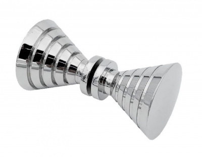 Ручка-кноб круглая Classic для душевой кабины Inoxstore, полированная, AISI 304