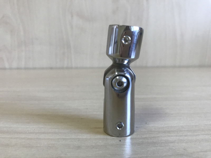 Поворот Inoxstore Ø 16 мм, литой, регулируемый, полированный, AISI 304